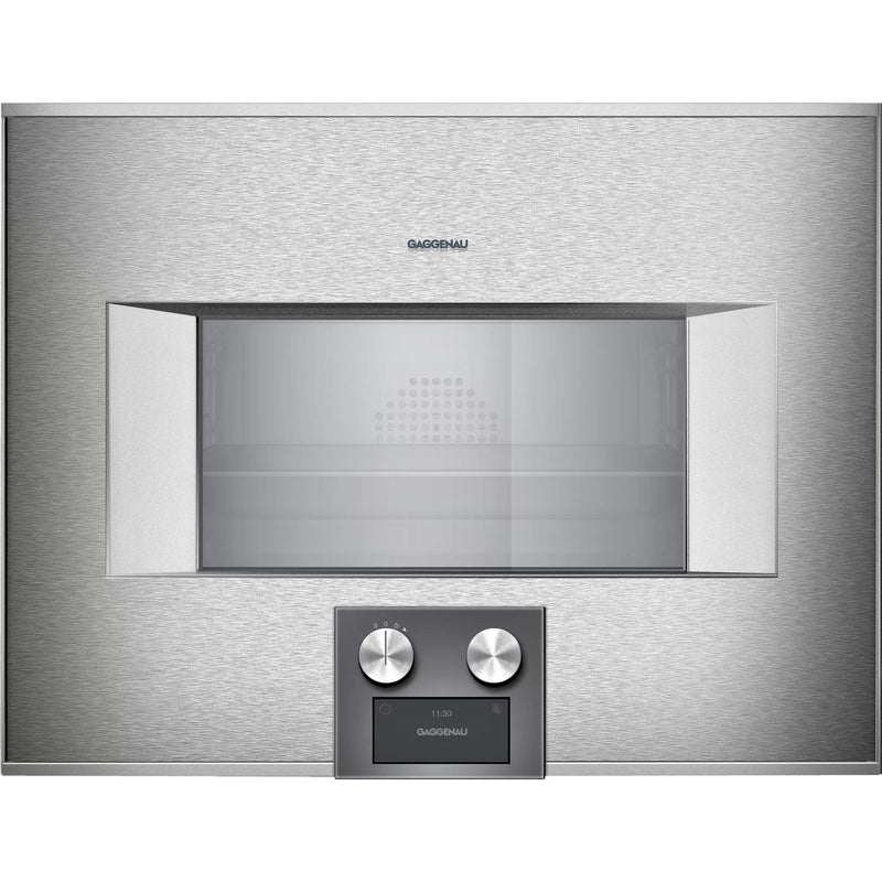 Gaggenau 24-inch, 2.1 cu.ft. Built-in Single Wall Oven with Steam Convection BS474612 IMAGE 1
