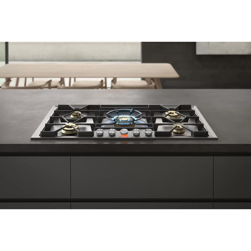 VG295150CA Gaggenau 36 inch Built in Gas Cooktop with Wok Burner VG295150CA TA Appliance TA Appliances Barbecues