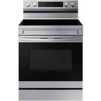 Samsung 30-inch Freestanding Electric Range with WI-FI Connect NE63A6511SS/AC IMAGE 2