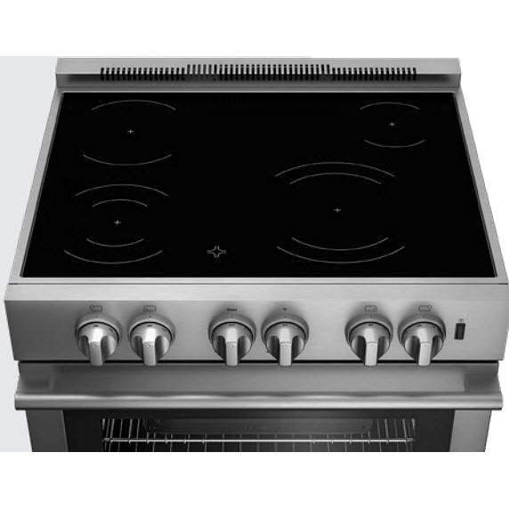 Blomberg 30-inch Slide-in Electric Induction Range with Convection Technology BIR34452CSS IMAGE 3