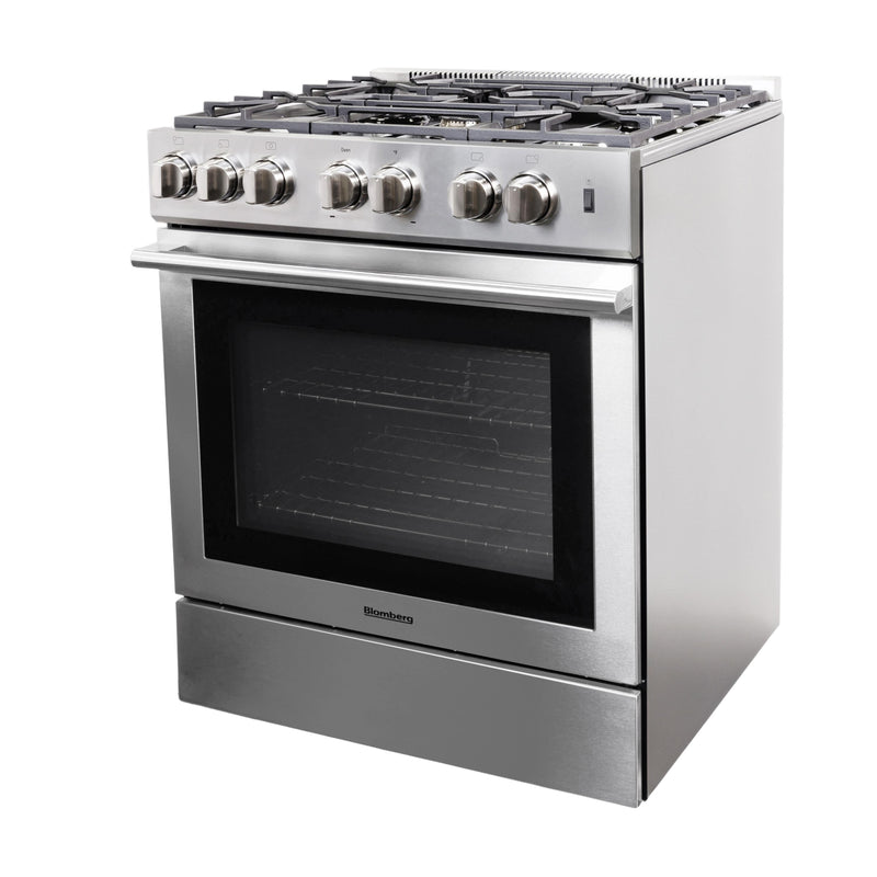 Blomberg 30-inch slide-in Gas Range with Convection Technology BGR30522CSS IMAGE 5