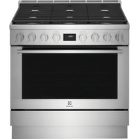 Electrolux 36-inch Dual-Fuel Freestanding Range ECFD3668AS IMAGE 1