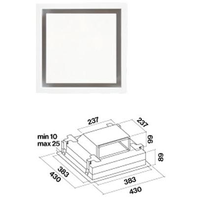 Falmec Ventilation Accessories Recirculation Modules KACL.939#BF IMAGE 1