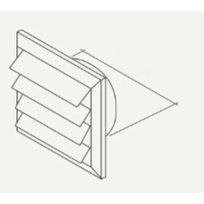 Falmec Ventilation Accessories Caps/Louvers and Collars KACL.955 IMAGE 1