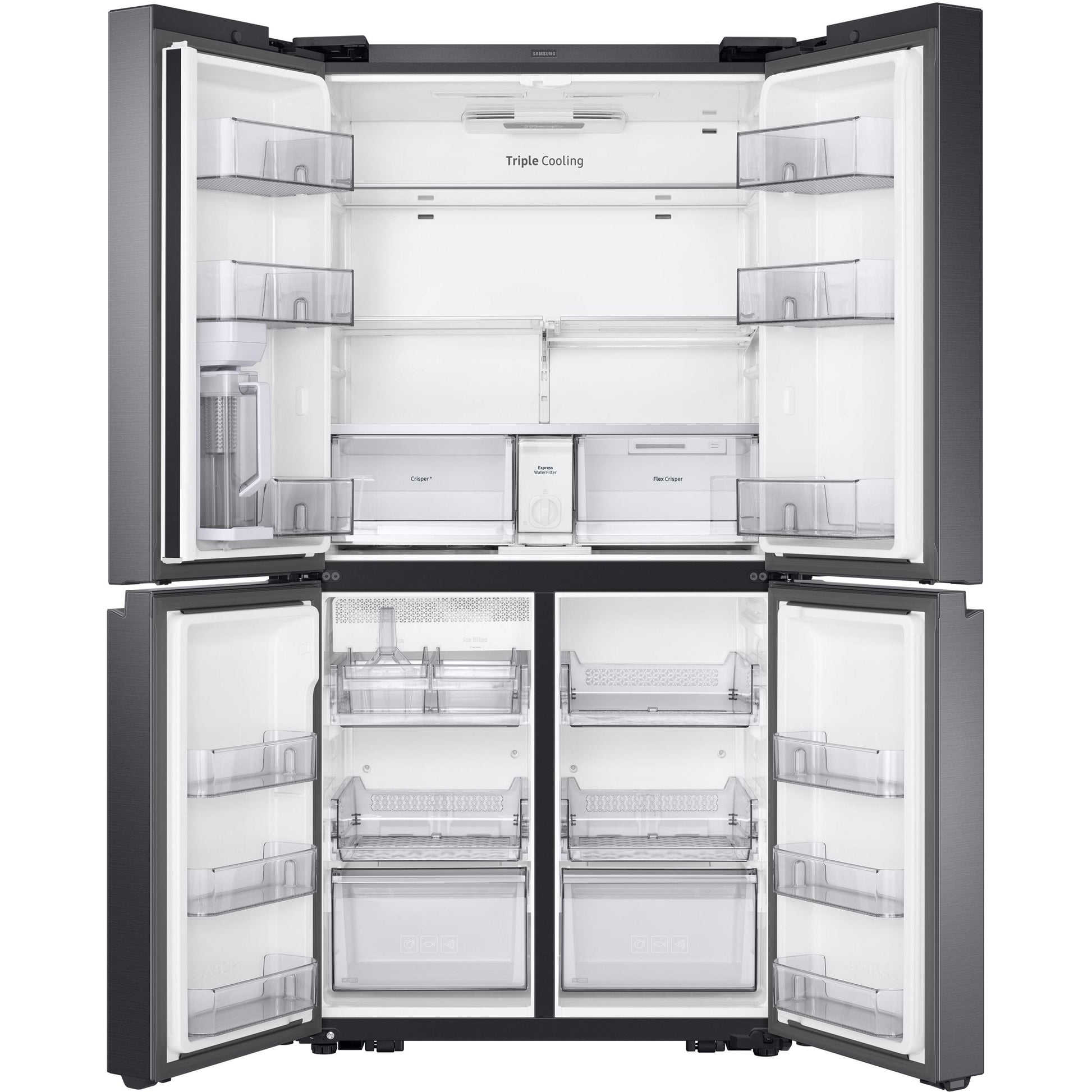 Samsung 36-inch, 22.9 cu.ft. Counter-Depth French 4-Door Refrigerator with Dual Ice Maker RF23A9071SG/AA IMAGE 5