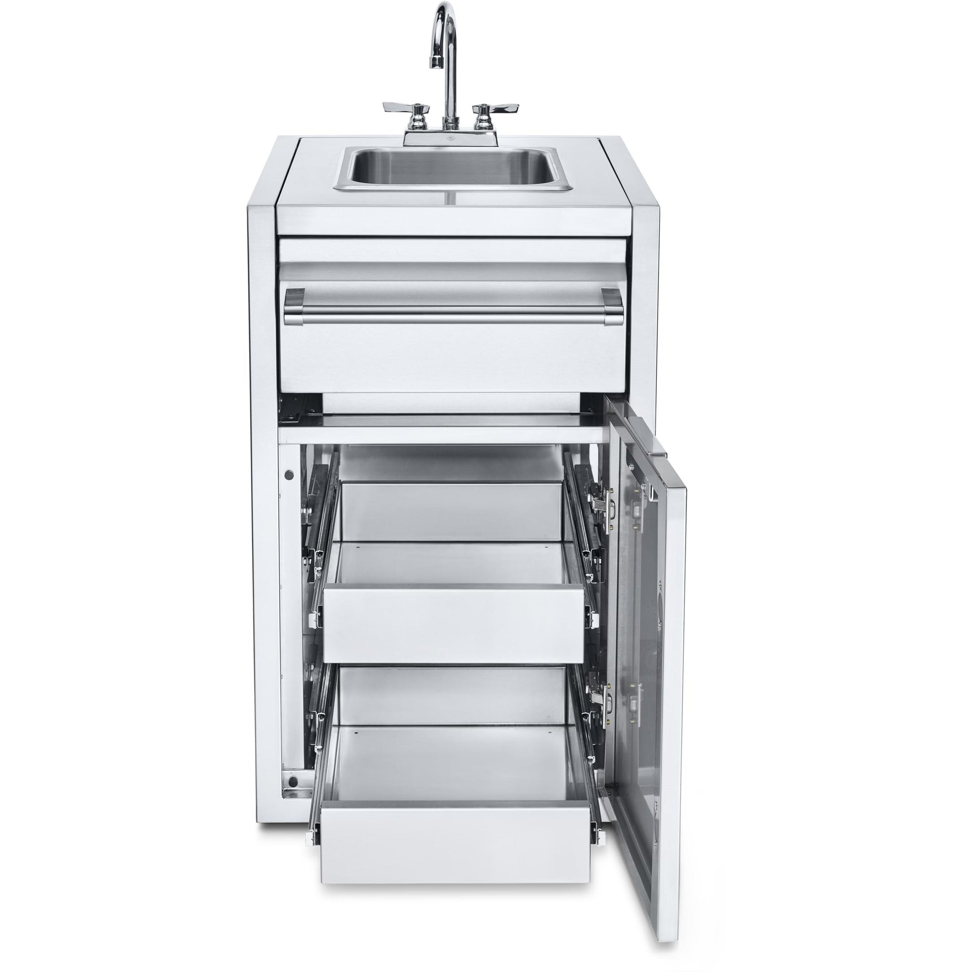 Crown Verity Infinite Series Small Built In Cabinet With Sink And Two Single Drawers IBISC-SK-2D IMAGE 2
