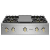Monogram Cooktops Gas ZGU364NDTSS IMAGE 1