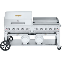 Crown Verity 159,000 BTU Club Series Liquid Propane Gas Grill with Griddle CV-CCB-72RGP IMAGE 1