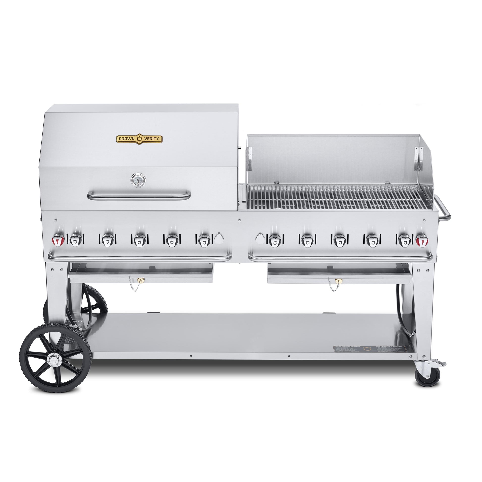 Crown Verity 159,000 BTU Club Series Liquid Propane Gas Grill CV-MCB-72RWP-LP IMAGE 1
