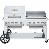 Crown Verity 129,000 BTU Club Series Liquid Propane Gas Grill with Griddle CV-RCB-60-RGP IMAGE 1
