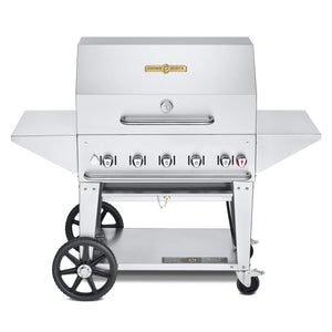 Crown Verity 79,500 BTU Professional Series Liquid Propane Gas Grill with 5 Burners CV-MCB-36PRO IMAGE 1
