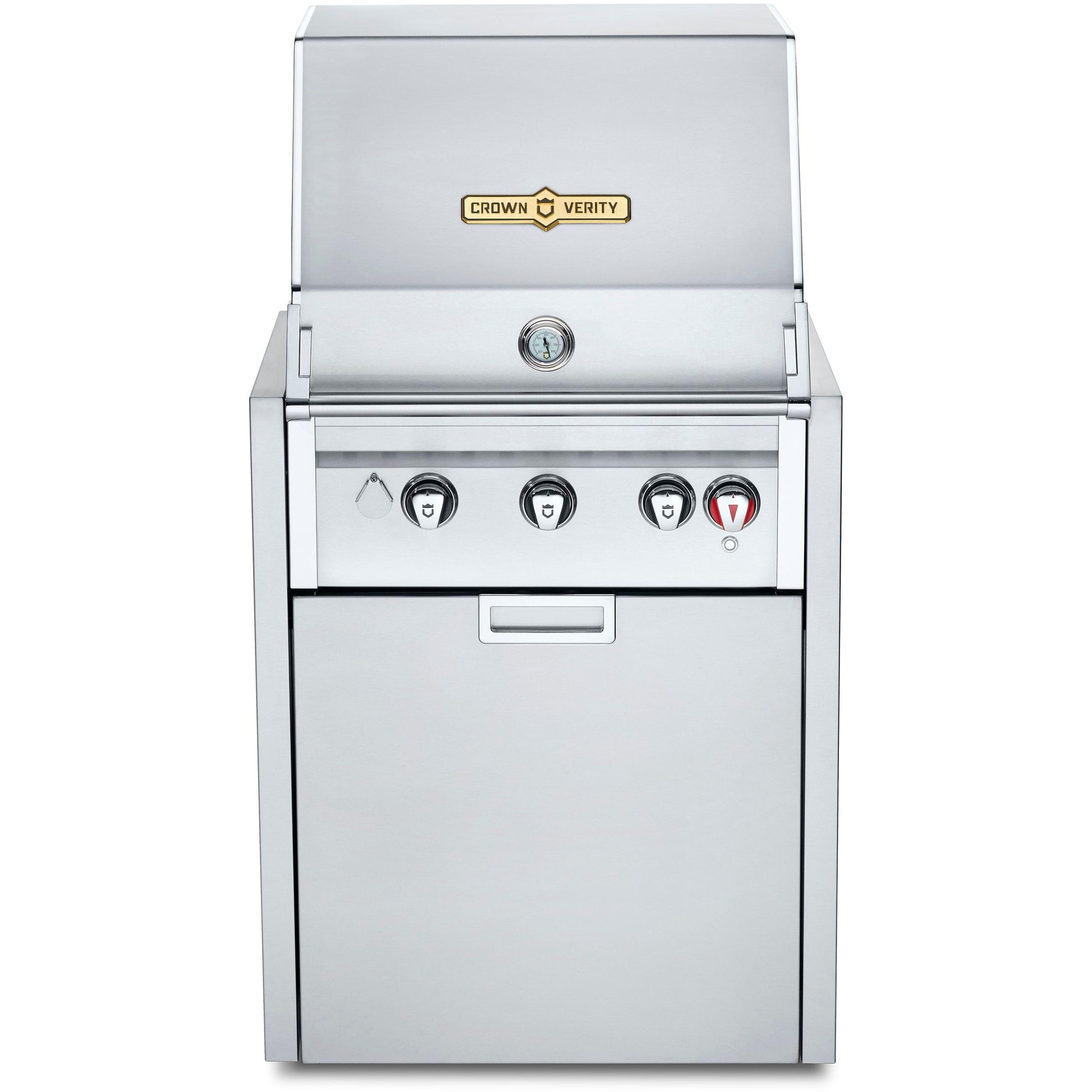 Crown Verity 32,000 BTU Infinite Series Modular Liquid Propane Gas Grill with 3 Burners IGM24LP IMAGE 1
