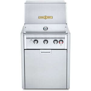 Crown Verity 32,000 BTU Infinite Series Modular Liquid Propane Gas Grill with 3 Burners IGM24LP IMAGE 1