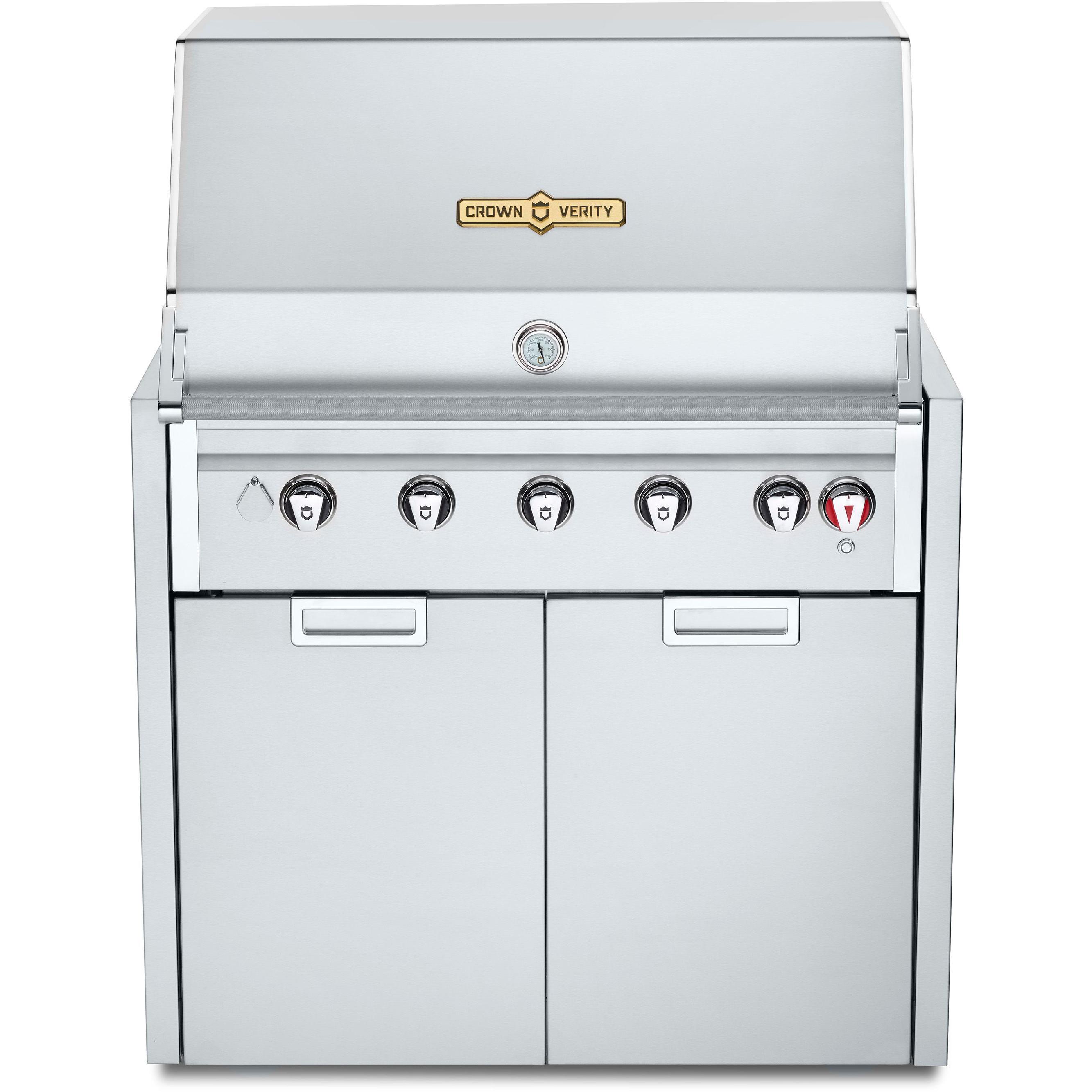 Crown Verity 70,000 BTU Infinite Series Modular Liquid Propane Gas Grill with 5 Burners IGM36LP IMAGE 1