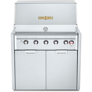 Crown Verity 70,000 BTU Infinite Series Modular Liquid Propane Gas Grill with 5 Burners IGM36LP IMAGE 1