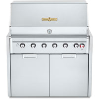 Crown Verity 84,000 BTU Infinite Series Modular Liquid Propane Gas Grill with 6 Burners IGM42LP IMAGE 1