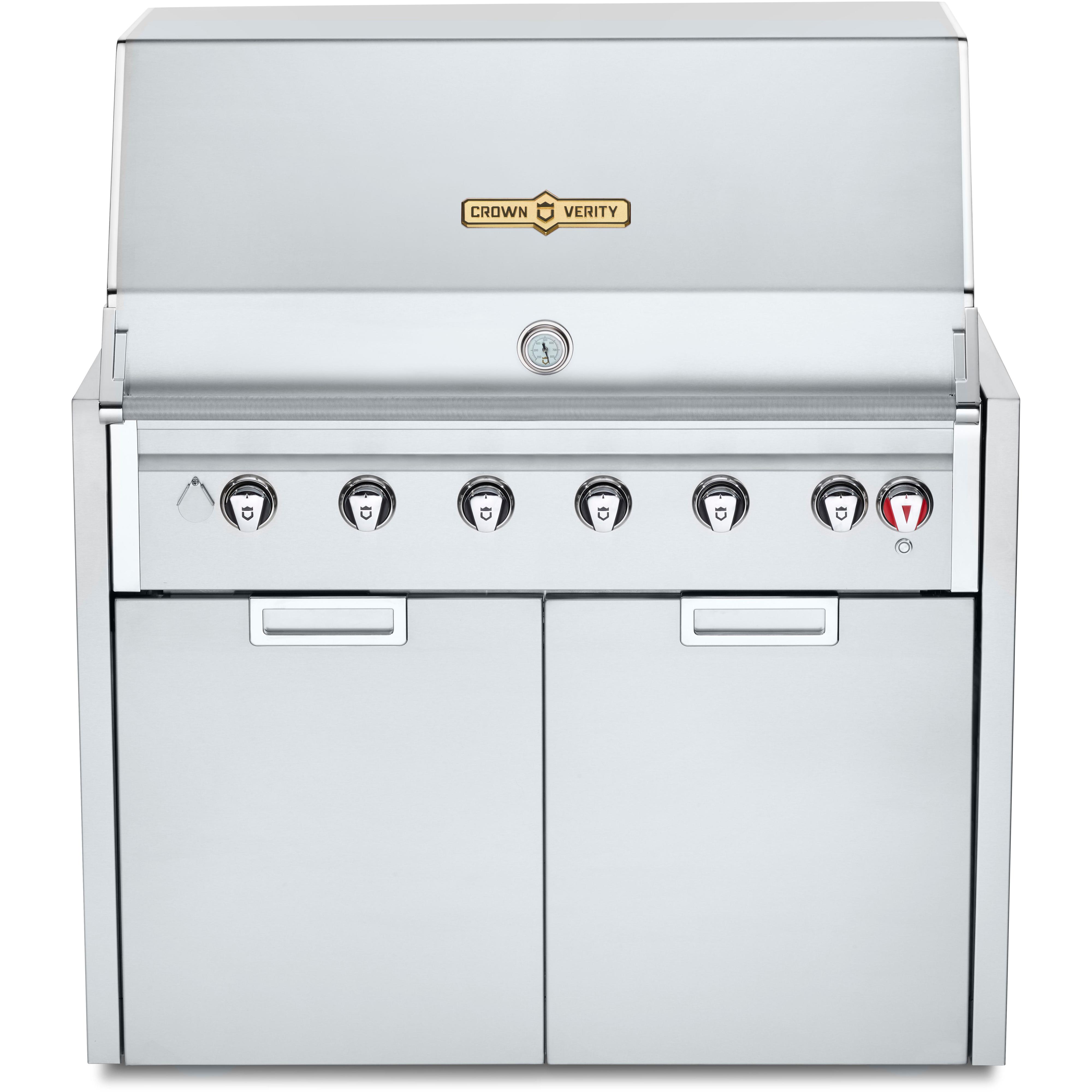 Crown Verity 84,000 BTU Infinite Series Modular Liquid Propane Gas Grill with 6 Burners IGM42LP IMAGE 1
