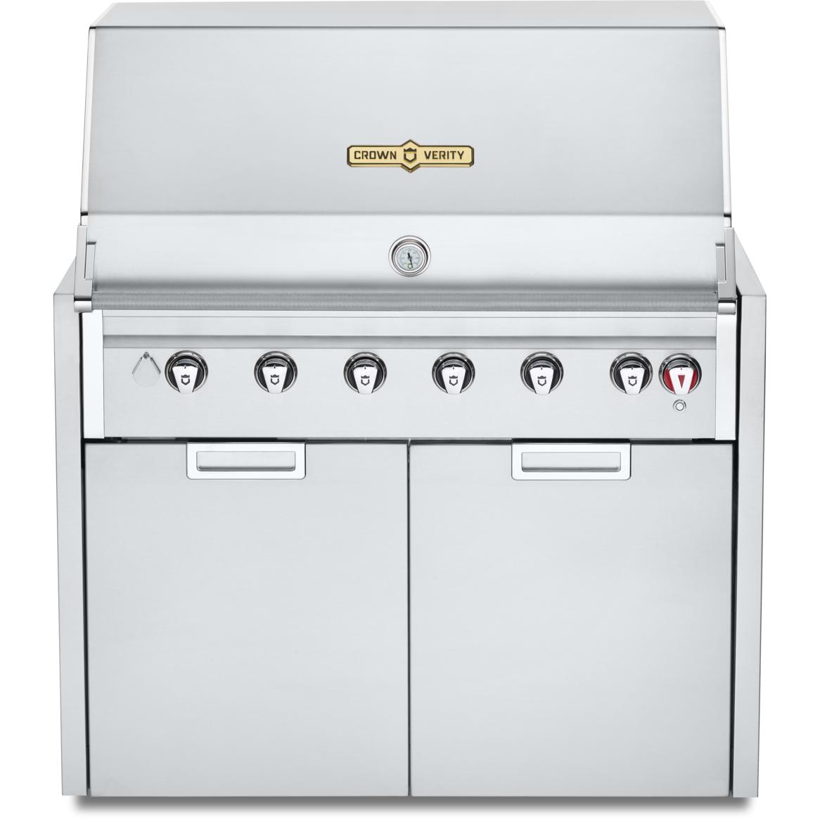 Crown Verity 84,000 BTU Infinite Series Modular Natural Gas Grill with 6 Burners IGM42NG IMAGE 1