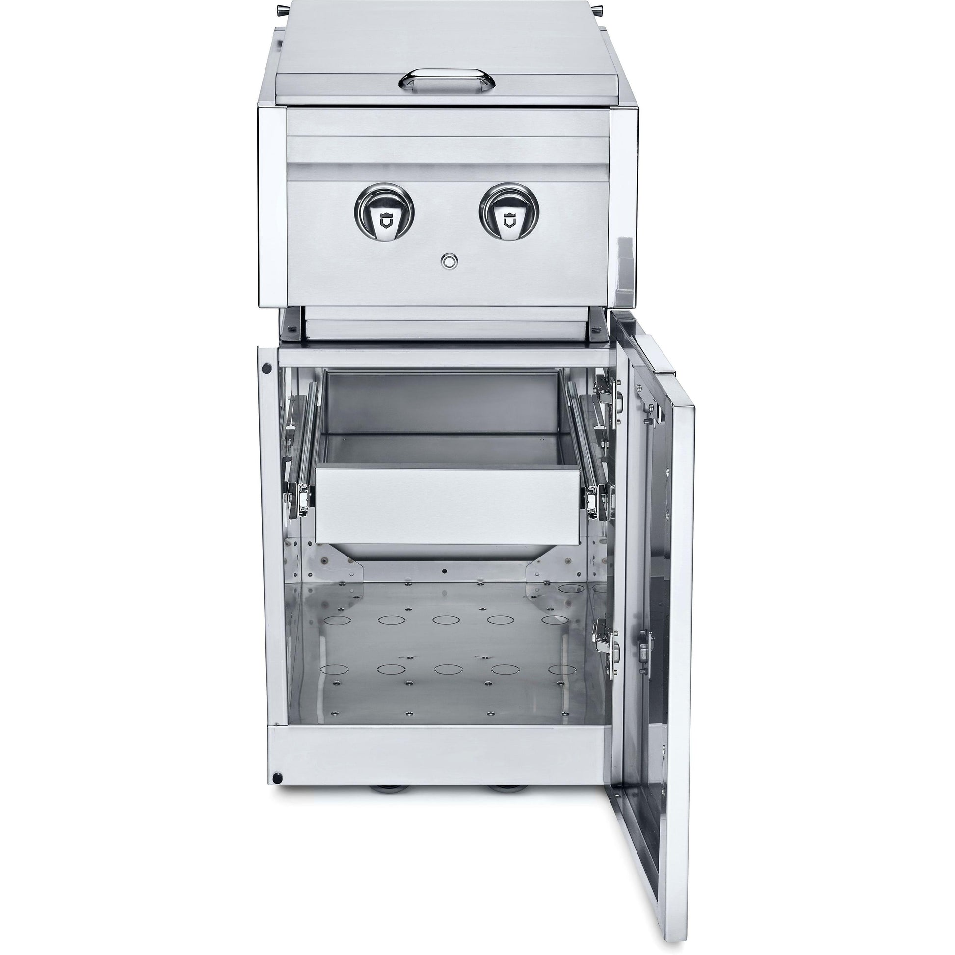 Crown Verity Infinite Series Modular Side Burner with Cabinet ICM-SBNG-1D IMAGE 2