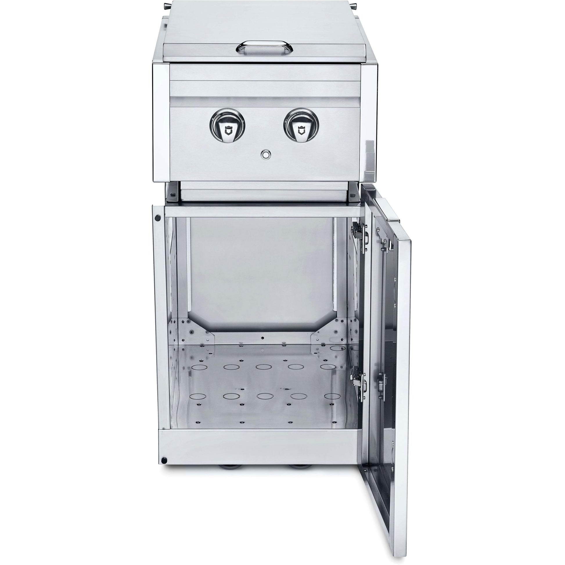 Crown Verity 30,000 BTU Infinite Series Natural Gas Side Burner with Cabinet ICM-SBNG IMAGE 2