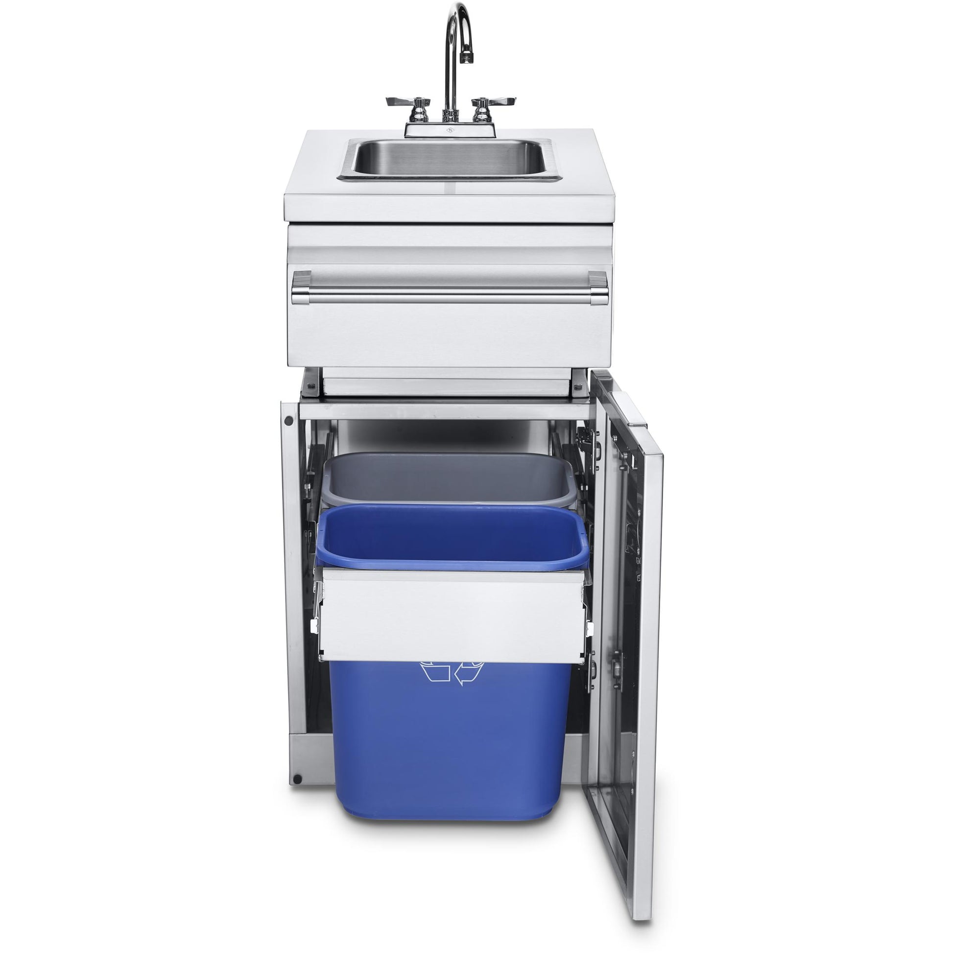 Crown Verity Infinite Series Sink Station with Garbage Holder ICM-SK-GH IMAGE 2