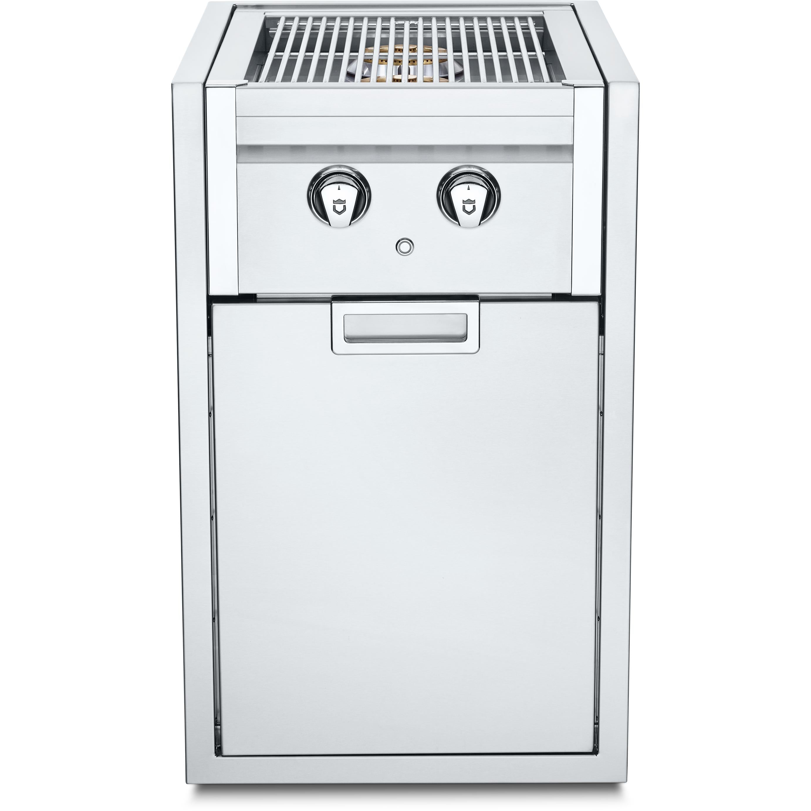 Crown Verity 30,000 BTU Infinite Series Natural Gas Side Burner with Cabinet IBISC-SBNG-1D IMAGE 1