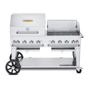 Crown Verity 129,000 BTU Club Series Natural Gas Grill with Griddle CV-MCB-60RWP-NG IMAGE 1