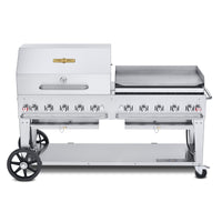 Crown Verity 159,000 BTU Club Series Natural Gas Grill with Griddle CV-MCB-72RGP-NG IMAGE 1