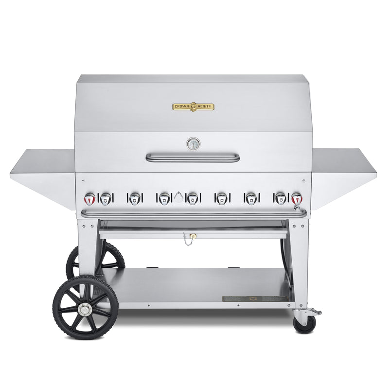 Crown Verity 99,000 BTU Professional Series Natural Gas Grill with 6 Burners CV-MCB-48PRO-NG IMAGE 1
