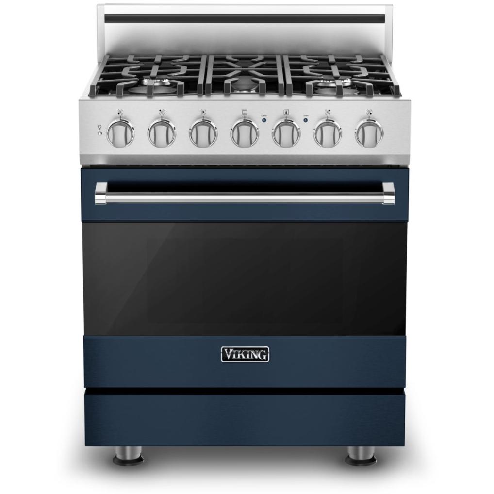Viking 30-inch Freestanding Dual-Fuel Range with Vari-Speed Dual Flow™ Convection CRVDR3302-5BSB IMAGE 1