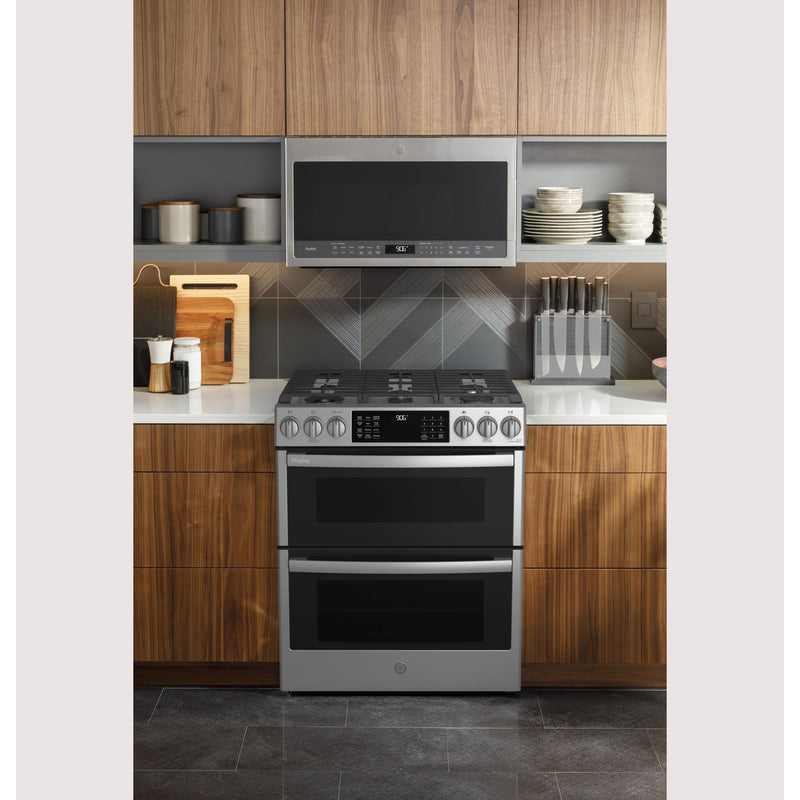 Ge double oven clearance gas range