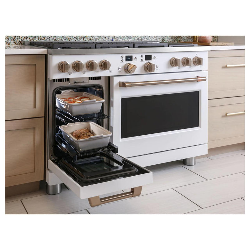 Café 48-inch Freestanding Dual-Fuel Range with 6 Burners and Griddle C2Y486P4TW2 IMAGE 15