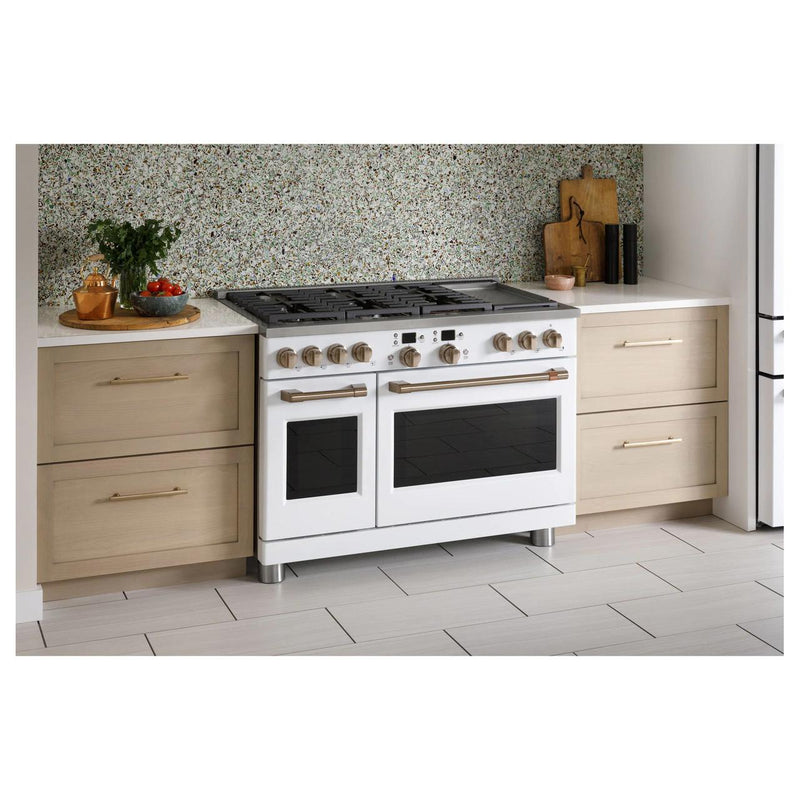 Café 48-inch Freestanding Dual-Fuel Range with 6 Burners and Griddle C2Y486P4TW2 IMAGE 18