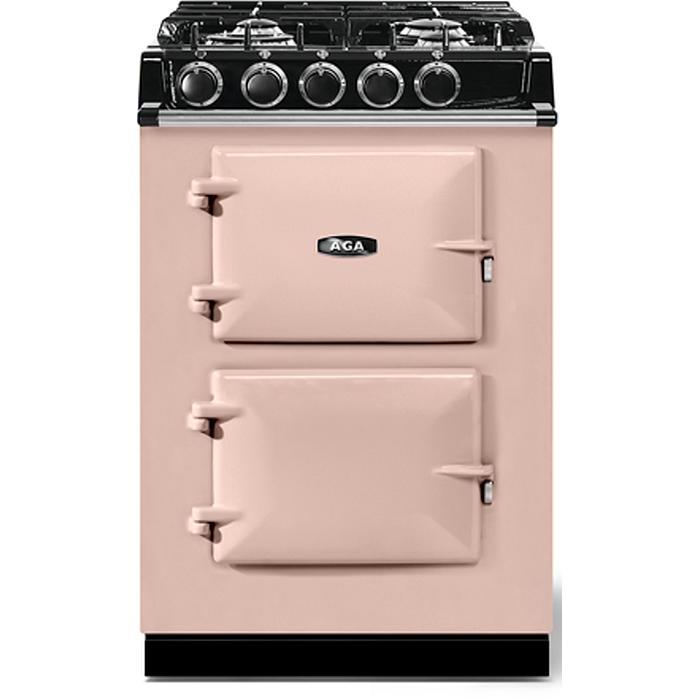 AGA 24-inch Freestanding Dual-Fuel Range with 4 Burners ATC2DF-BSH IMAGE 1