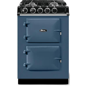 AGA 24-inch Freestanding Dual-Fuel Range with 4 Burners ATC2DF-DAR IMAGE 1
