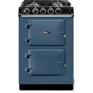 AGA 24-inch Freestanding Dual-Fuel Range with 4 Burners ATC2DF-DAR IMAGE 1