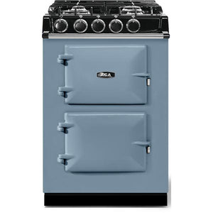 AGA 24-inch Freestanding Dual-Fuel Range with 4 Burners ATC2DF-DVE IMAGE 1