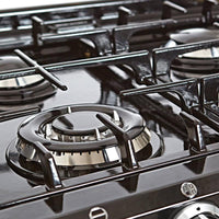 AGA 24-inch Freestanding Dual-Fuel Range with 4 Burners ATC2DF-SLT IMAGE 3