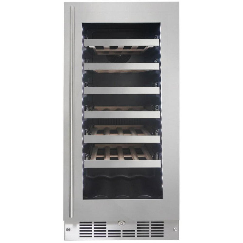 Silhouette 27-Bottle Tuscany Series Wine Cooler with LED Lighting SPRWC031D1SS IMAGE 1