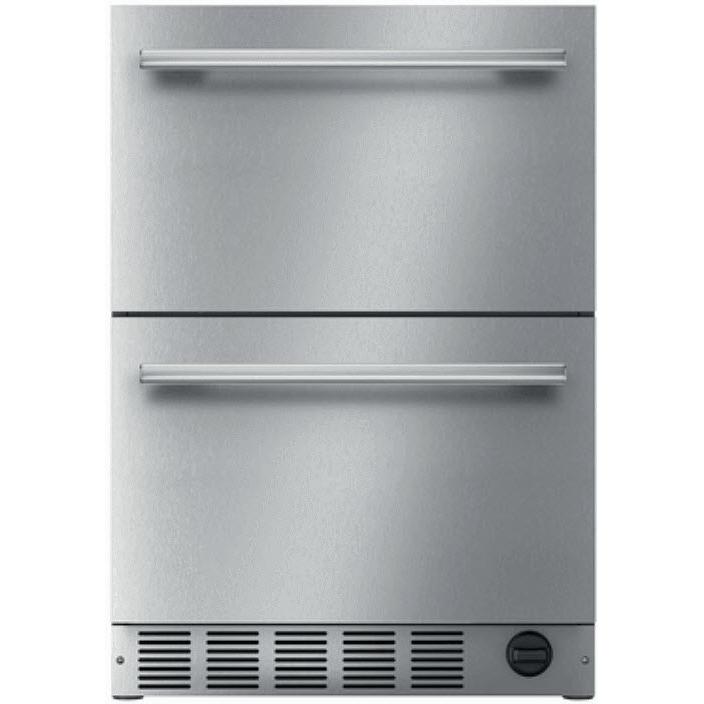 Thermador 24-inch, 4.3 cu.ft. Built-in Drawer Refrigerator/Freezer T24UC915DS IMAGE 1