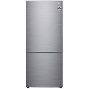 LG 28-inch, 14.7 cu.ft. Counter-Depth Bottom Freezer Refrigerator with Multi-Air Flow Cooling LBNC15251V IMAGE 1