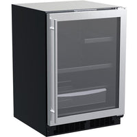 Marvel 24-inch, 5.3 cu.ft. Built-in Compact Refrigerator with MaxStore Bin MLRE224-SG01A IMAGE 1