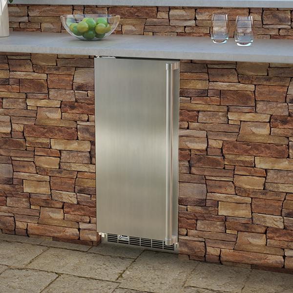 Marvel 2.7 cu.ft.Built-in Compact Outdoor Refrigerator MORE215-SS31A IMAGE 3