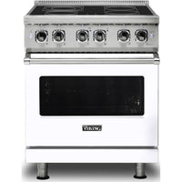 Viking 30-inch Freestanding Electric Range with SoftLit™ LED Lights VER5301-4BWH IMAGE 1