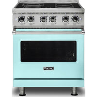 Viking 30-inch Freestanding Electric Range with SoftLit™ LED Lights VER5301-4BBW IMAGE 1
