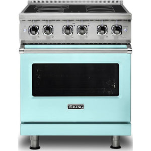 Viking 30-inch Freestanding Electric Range with SoftLit™ LED Lights VER5301-4BBW IMAGE 1