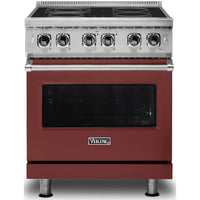 Viking 30-inch Freestanding Electric Range with SoftLit™ LED Lights VER5301-4BRE IMAGE 1