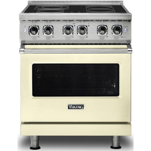 Viking 30-inch Freestanding Electric Range with SoftLit™ LED Lights VER5301-4BVC IMAGE 1