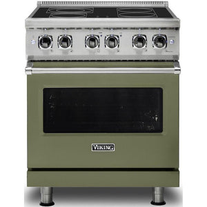 Viking 30-inch Freestanding Electric Range with SoftLit™ LED Lights VER5301-4BCY IMAGE 1