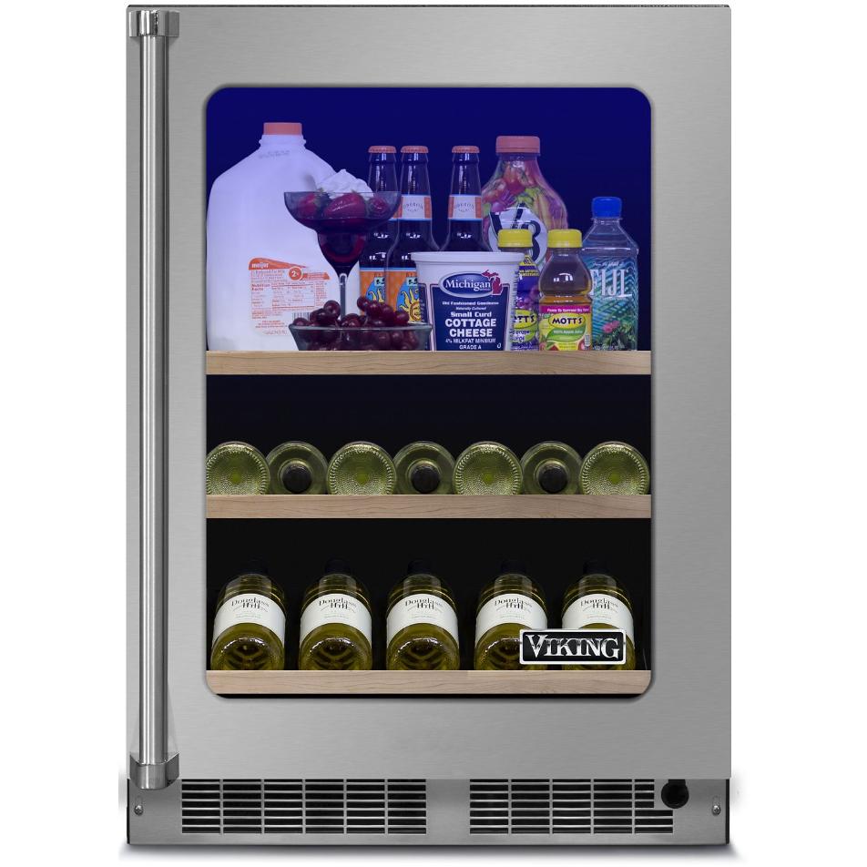Viking 5 Series 5.5 cu.ft. Freestanding Beverage Center VBUI5241GSS IMAGE 1